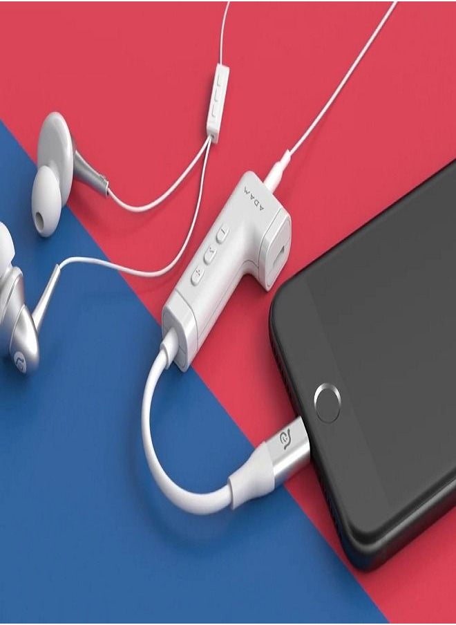 ADAM ELEMENTS ADAM ELEMENTS iLinio Lightning and Aux and Charging Adapter white  - Image 3