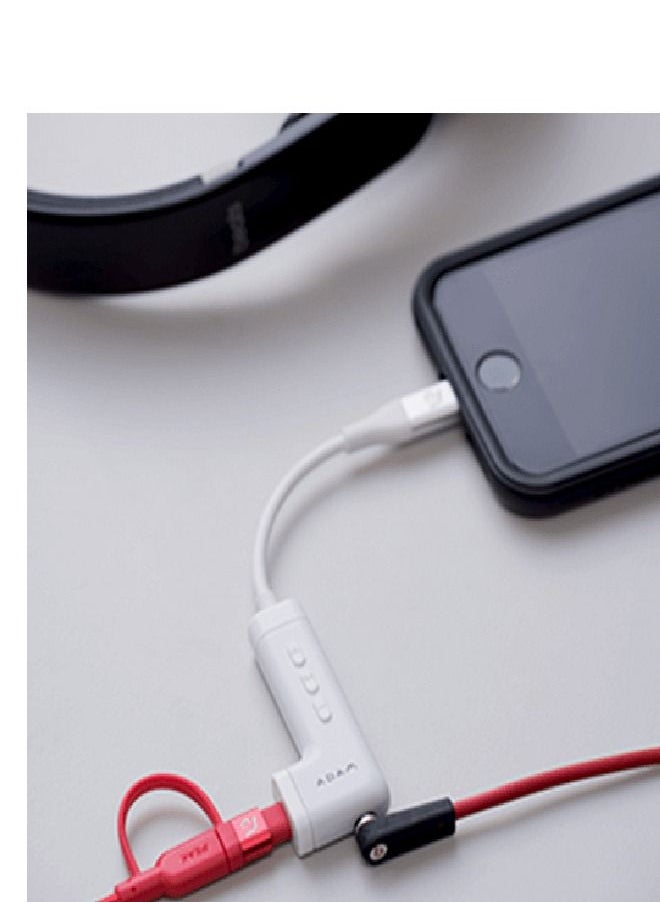 ADAM ELEMENTS ADAM ELEMENTS iLinio Lightning and Aux and Charging Adapter white  - Image 4