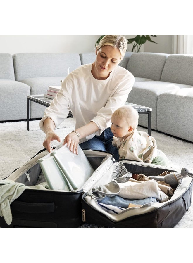 Stokke Flexi Bath X-Large - Spacious Foldable Baby Bath Tub - Lightweight & Easy to Store - Best for Ages 0-6 - White - Image 2