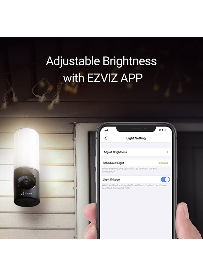 EZVIZ LC3 Smart Security Wall-Light Camera - Image 5