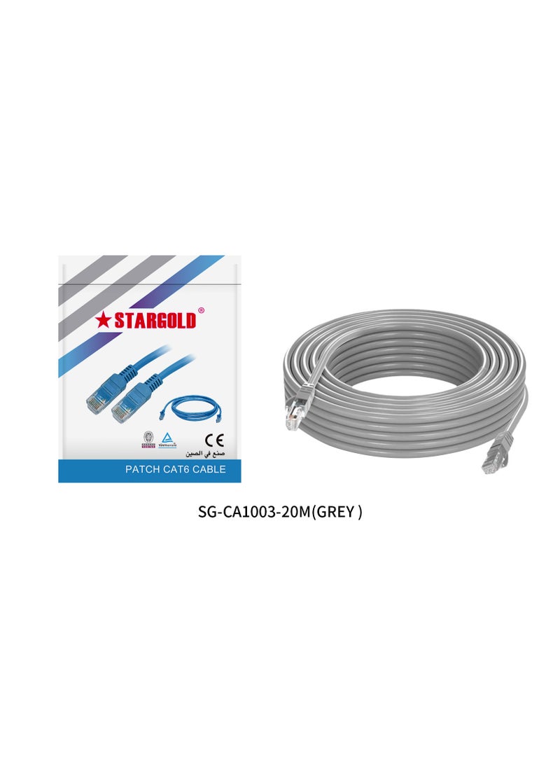 Stargold CAT6 Cable High Speed Internet Patch Cable 20M - Image 2