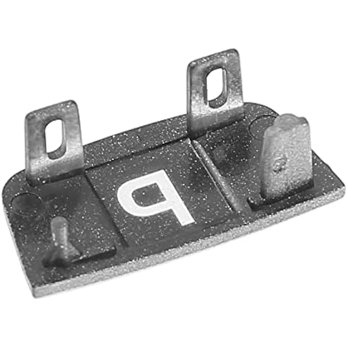 ريحني زر تبديل ناقل الحركة من AUTOHAUX X غطاء زر ناقل الحركة مقبض ناقل الحركة زر الانتظار التريدي LR086213 استبدال غطاء التريم للاند روفر رينج سبورت 2014 الرمادي - Image 5