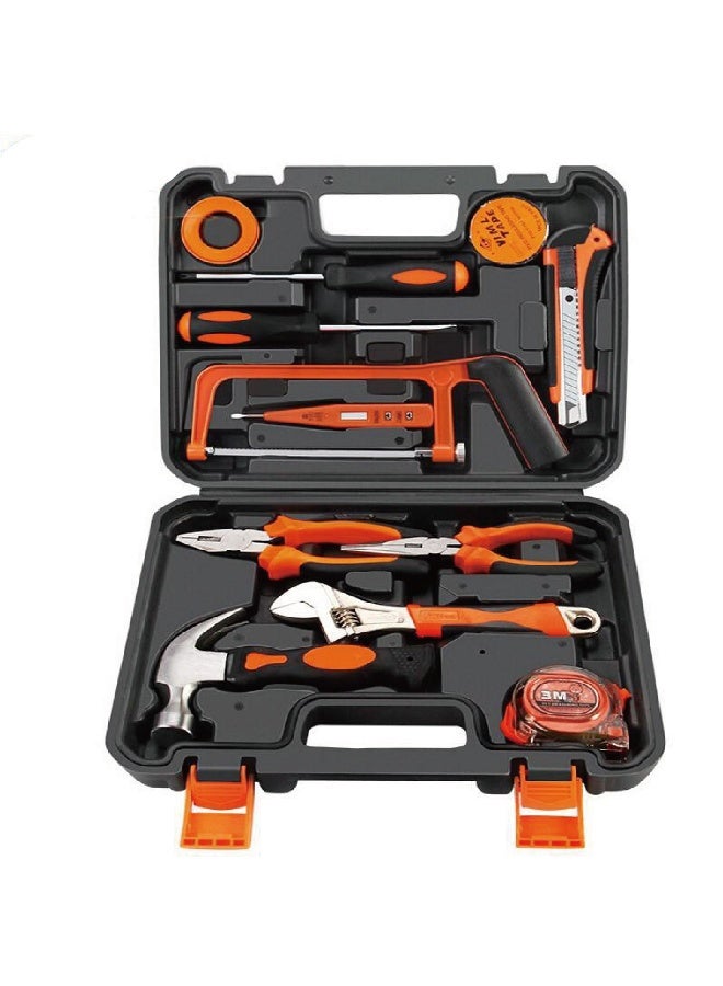 Home Hardware Tool Set, Combo Toolbox with Gift Tools, Complete Hardware Tool Kit
