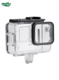 BURAQ For Insta360 Ace Pro 2 Underwater Waterproof Housing Case with Base Adapter & Screw (Transparent)  - Image 3