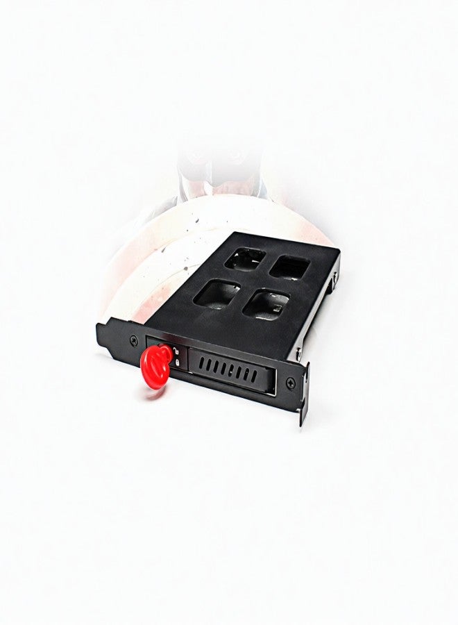 OImaster 2.5inch PCI Hard Disk Bay Key Lockable Metal 2.5'' SATA Hard Disk/SSD Bay - Image 4
