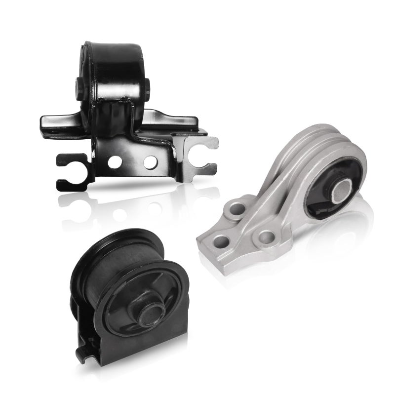 ENA Front Left and Rear Engine Mount and Transmission Mount Set of 3 Compatible with Ford Mazda 2006 2007 2008 2009 2010 2011 2012 Escape Tribute 23L 25L Automatic Replacement for A5481 A5412 A5441