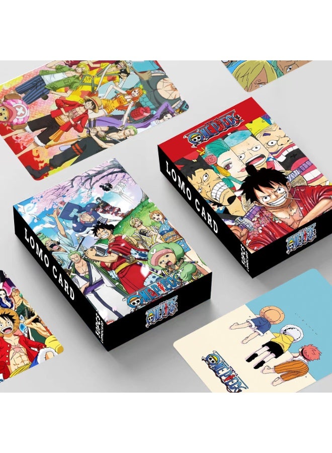 NIBEMINENT 30 Pcs Cartoon One Piece Double-sided Lomo Cards Card For Fans Collection Gifts - Image 1