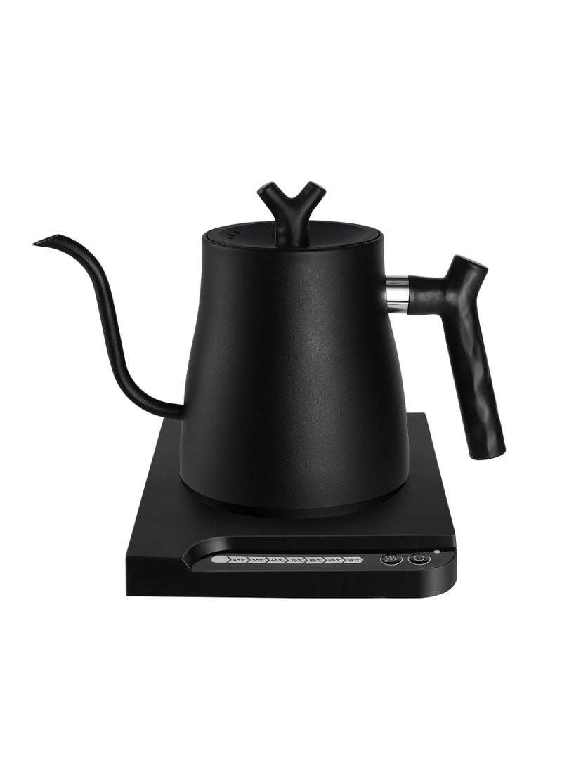 Joshberg 1000W Electric Gooseneck Kettle 304 Stainless Steel Electric Water Kettle Coffee Kettle with Constant Temperature Auto Shut Off  - Image 1