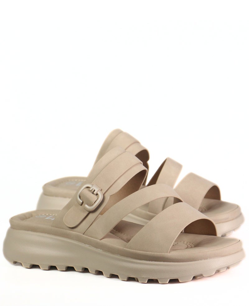 SD.Felano Women’s Flat Comfort Sandals | Soft Cushioned Footbed | Lightweight Daily Sandals | Easy Slip-On Design | Supportive Anti Slip Sole | Casual Walking Sandals For Women Everyday Wear - Image 5