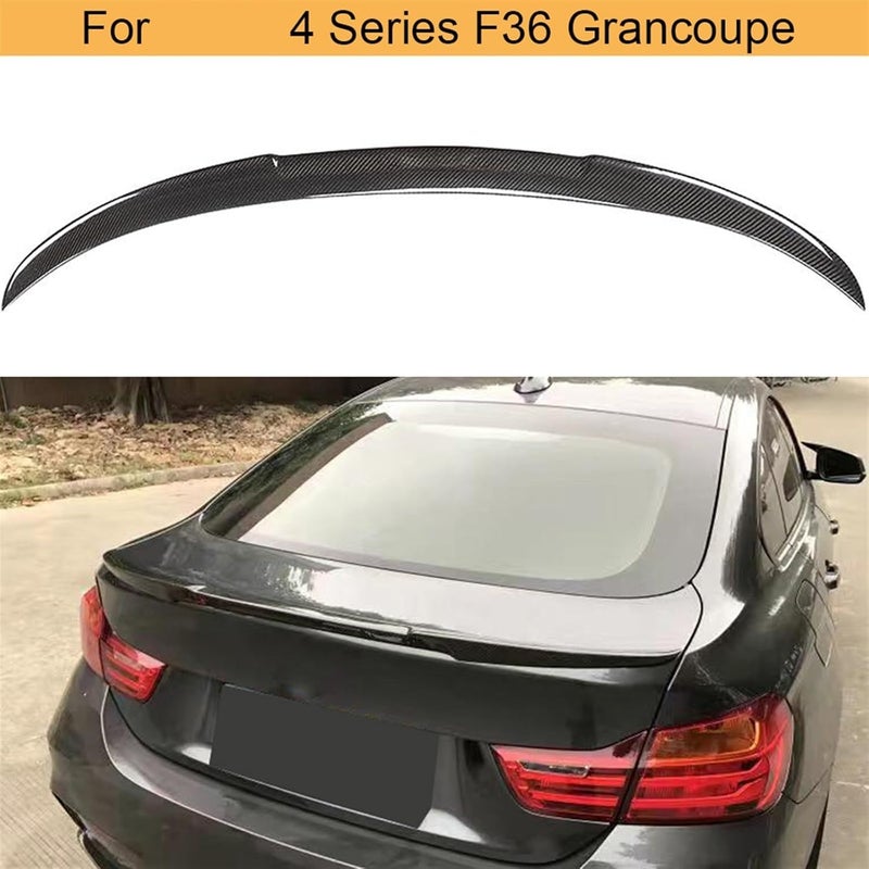 Wivplex Carbon Fiber Rear Spoiler for BMW 4 Series F36 - Image 3