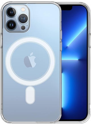 Magnetic Case for iPhone 13 Pro Max 6.7-inch Compatible with MagSafe Wireless Charging, Shockproof Phone Bumper Cover, Anti-Scratch Clear Back (Clear) - pzsku/Z6B31A31FF9F5FFC6CFD4Z/45/_/1700488351/600b0c3e-60d8-4e62-8da7-2160610957d2