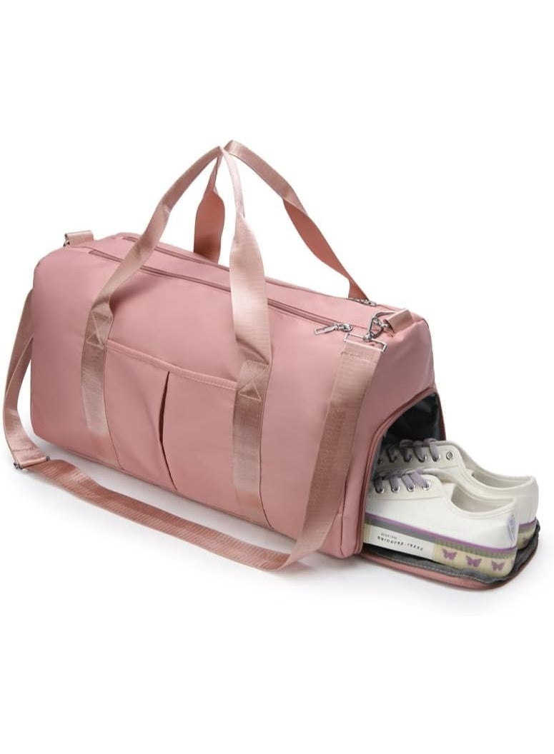 Arabest Large Travel Bag,Shoe Compartment Sports Gym Tote,Weekender Overnight Shoulder Bag - Image 3