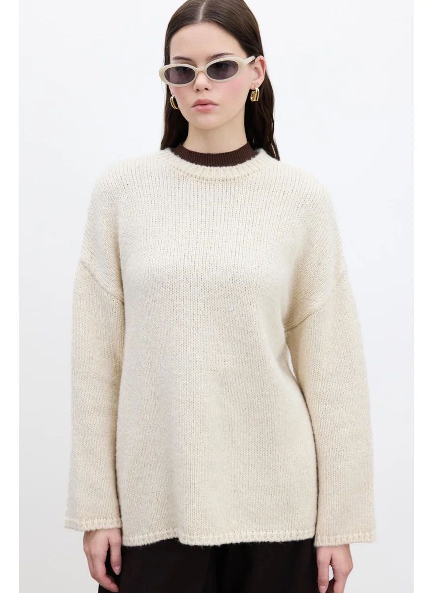 Manuka Oversized Sweater Beige