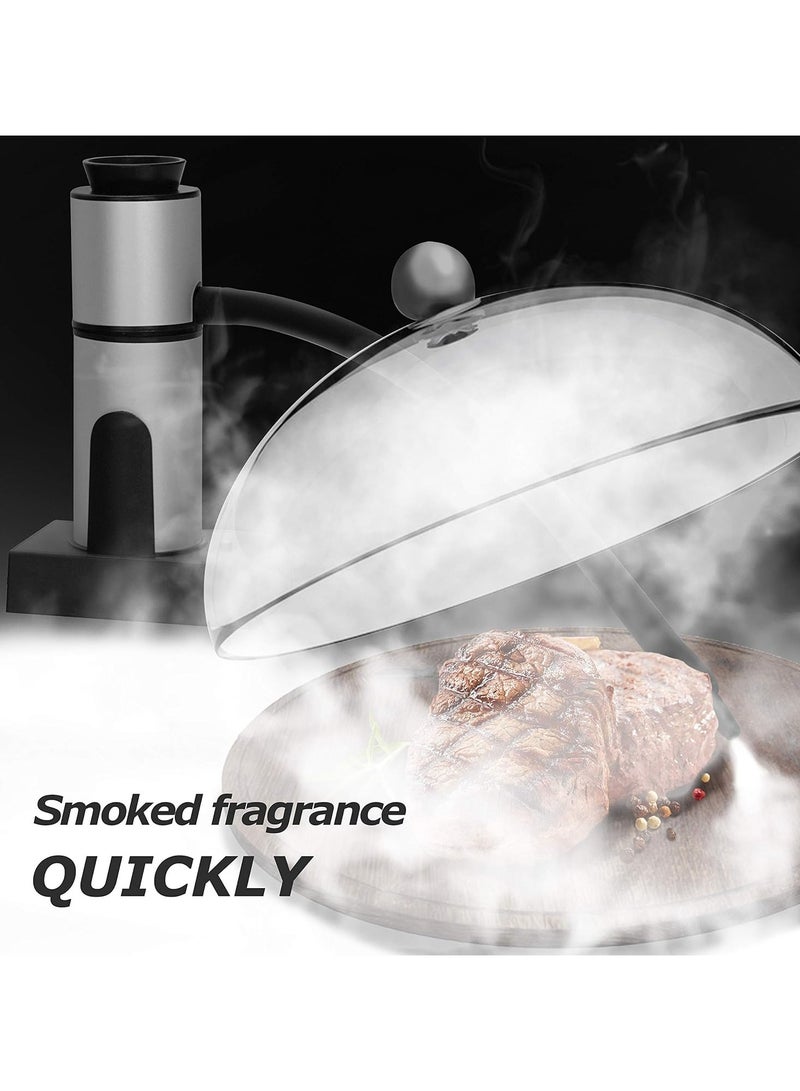 Guintray-bo Smoker Gun Kit, Food Smoker，Portable Smoke Infuser Smoke Gun, Cocktail Smoker, Hand-held Cold Smoker Food Smoker for Any Meat Cocktail Cheese BBQ Sous Vide Steak Beef, Sausage, Vegetable Salad  - Image 2