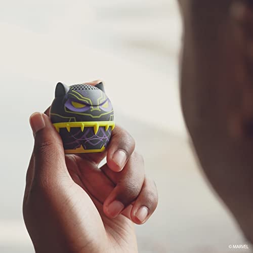 Bitty Boomers Marvel Black Panther Blacklight - Mini Bluetooth Speaker - Image 3