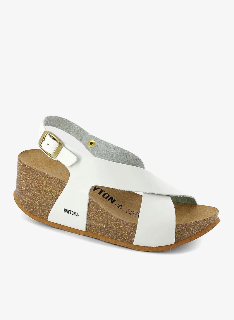 BAYTON Rea Multi Strap Wedge Sandals