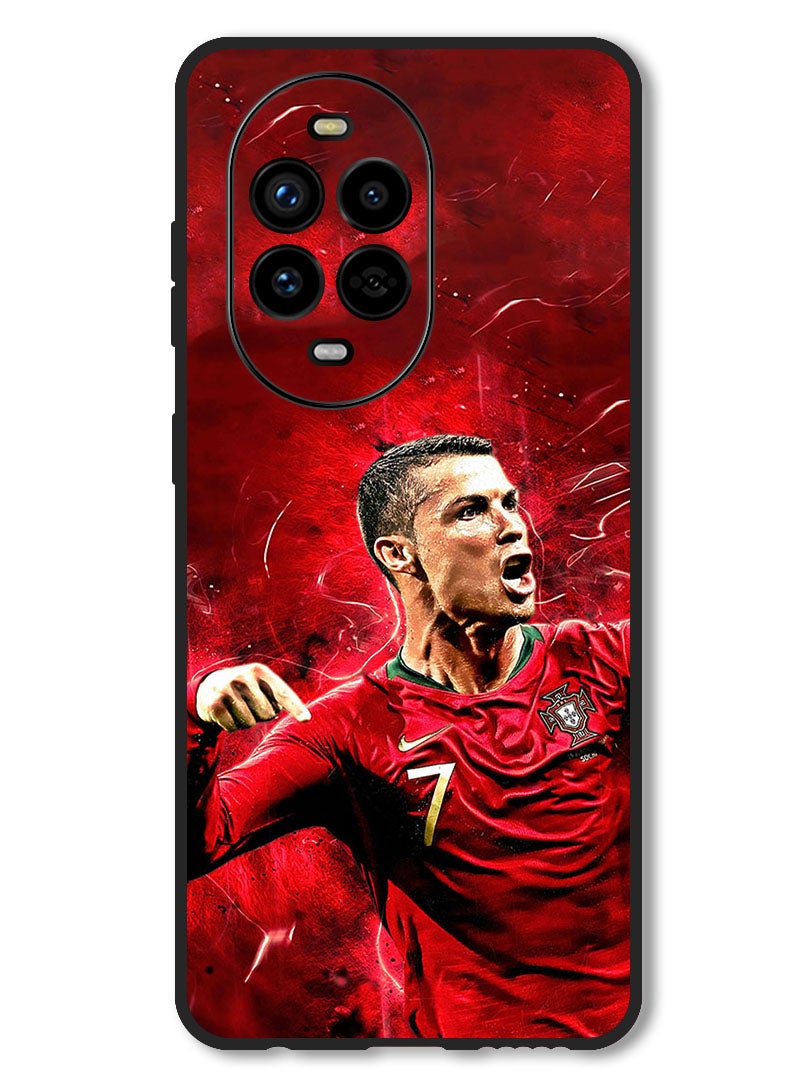 Theodor Case Compatible with Huawei Nova 13 Pro Protection Shockproof Bumper Cover Cristiano Ronaldo (2) - Image 1