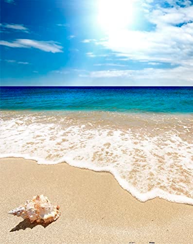 Pintoo Jigsaw Puzzles 500 Piece for Adults Seashell on The Beach Beautiful Plastic Puzzle for Home Decor Zero Dust Easy Storage H1335 - Image 1