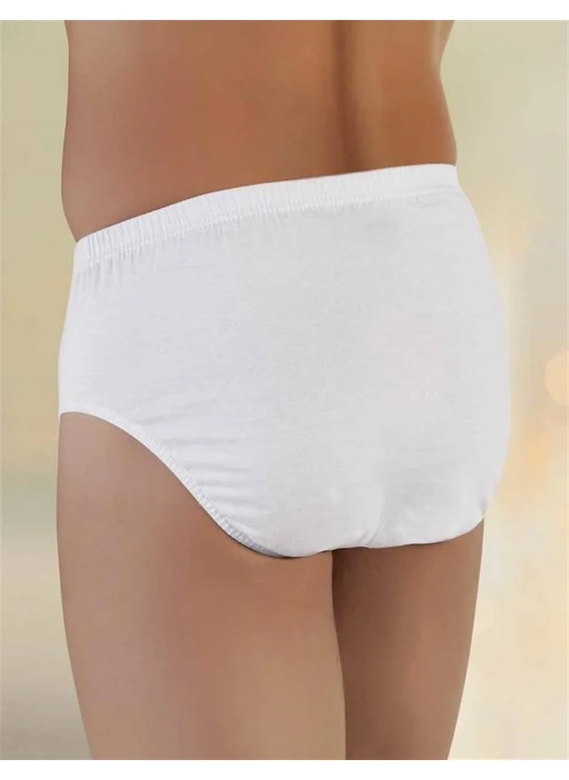 Şahinler White Cotton Classic Men's Slip 6-Piece Economical Pack ME009