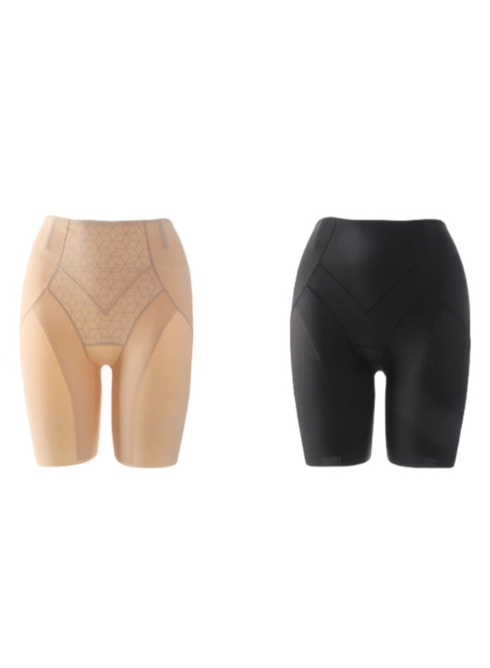 KUYING High Waisted Anti Glare Postpartum Waist Cinching And Hip Lifting Safety Pants For Body Shaping Set Of 2 - Image 1