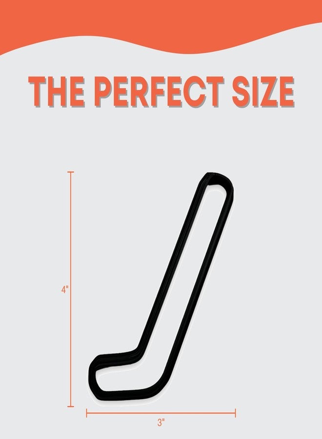 Bundle of Fun Hockey Stick Cookie Cutter with Easy to Push Design (4 inch) - Image 2