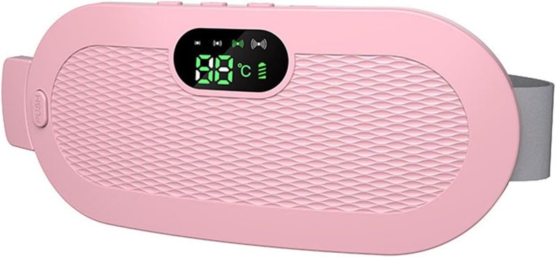 كلاراكو وسادة تدفئة، وسادة تدفئة محمولة لاسلكية لتخفيف تقلصات الدورة الشهرية، وسادة تدفئة للمعدة، 3 سرعات لضبط درجة الحرارة و4 أوضاع تدليك، وسادة تدفئة للظهر والبطن للنساء - Image 1