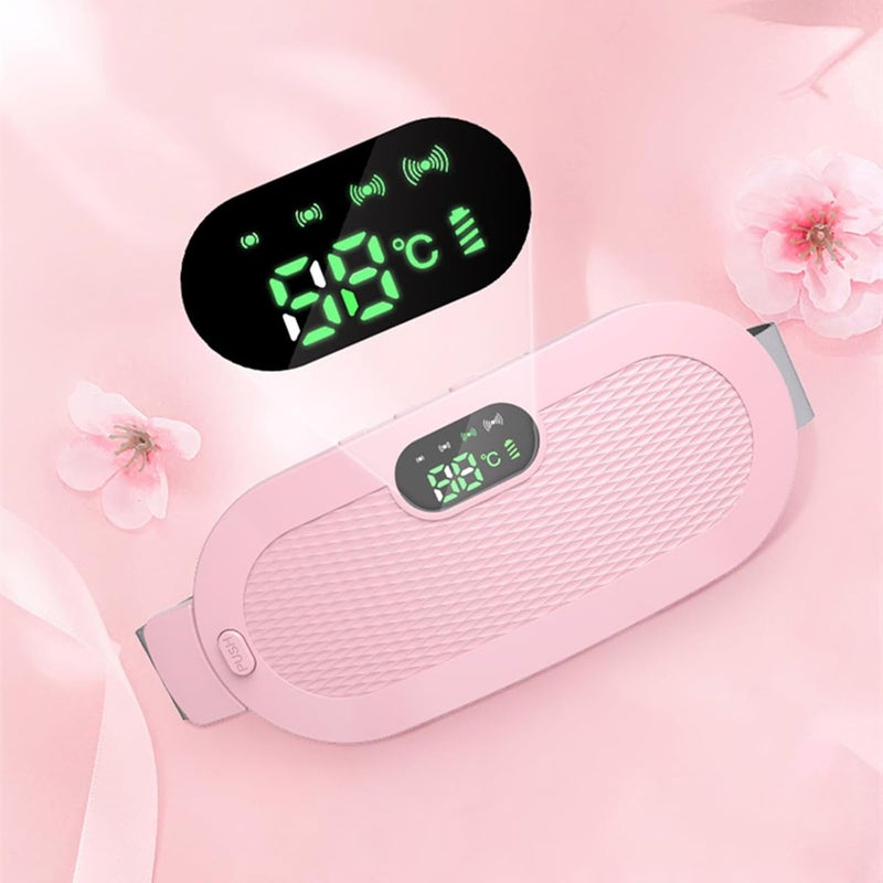 كلاراكو وسادة تدفئة، وسادة تدفئة محمولة لاسلكية لتخفيف تقلصات الدورة الشهرية، وسادة تدفئة للمعدة، 3 سرعات لضبط درجة الحرارة و4 أوضاع تدليك، وسادة تدفئة للظهر والبطن للنساء - Image 4