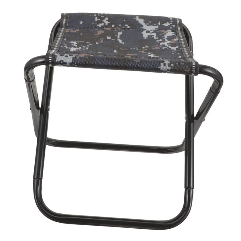 Camouflage Portable Folding Camping Stool With Carry Bag For Outdoor Hiking Fishing - Image 2