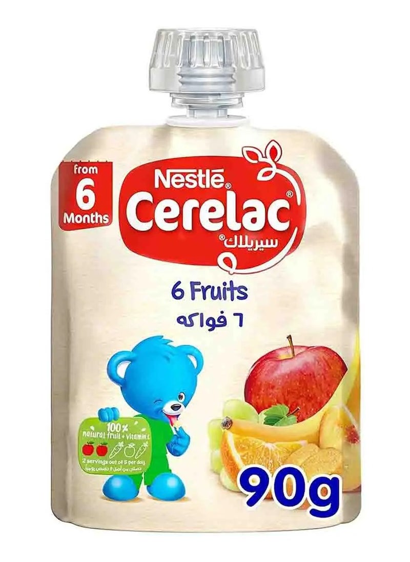 Nestle Cerelac 6 Fruits Puree For 6+ Months Baby 90g - pzsku/Z6B320ABB956D25F983FCZ/45/_/1729489988/b93393fe-a7ec-49da-a5d9-06333835ec65