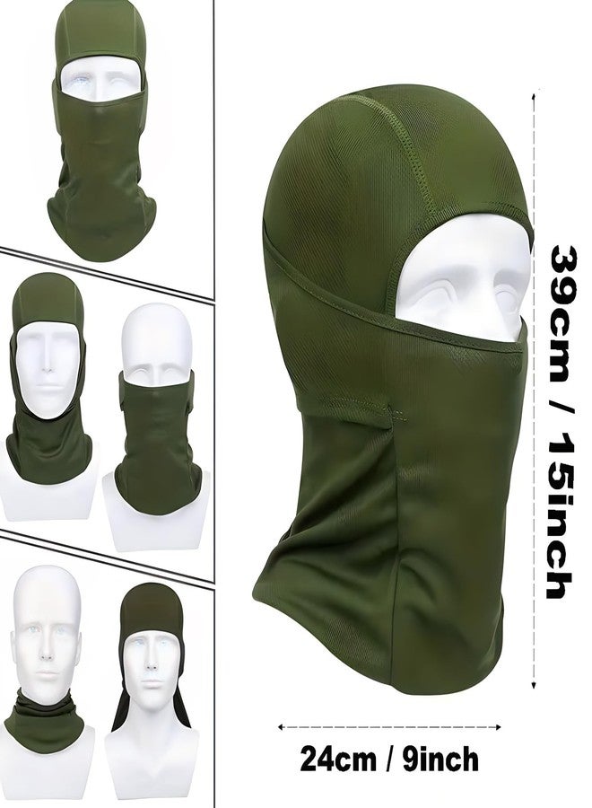 Cmonie 6 Packs Ski Mask Sun UV Protection Hood Breathable, Balaclava Face Mask for Men Women - Motorcycle Fish, 6pcs Black M, One size - Image 2
