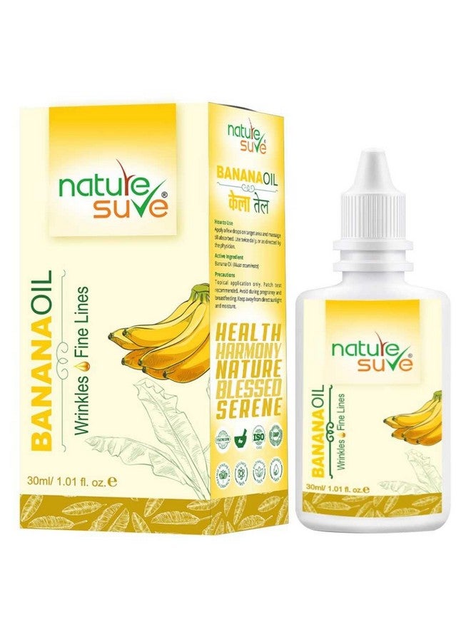 Nature Sure Banana Oil For Wrinkles And Fine Lines In Men & Women 30Ml - Image 1