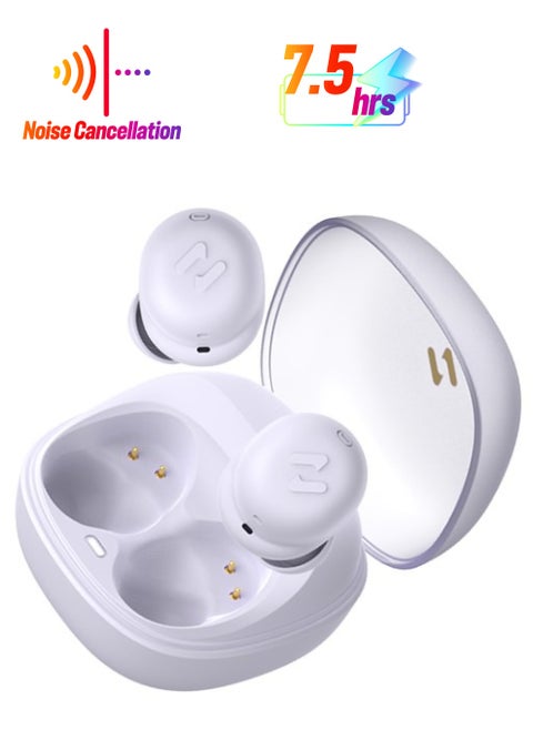 Wireless Bluetooth Earbuds, High-Fidelity Stereo, ENC Noise Reduction System, Suitable for Various Smartphones