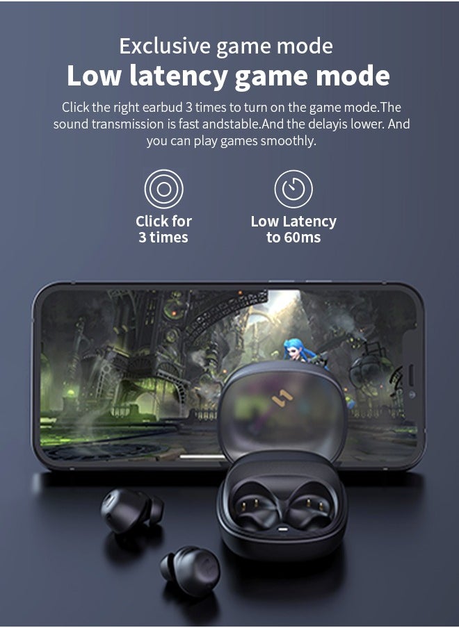 havit - Wireless Bluetooth Earbuds, High-Fidelity Stereo, ENC Noise Reduction System, Suitable for Various Smartphones - Image 1