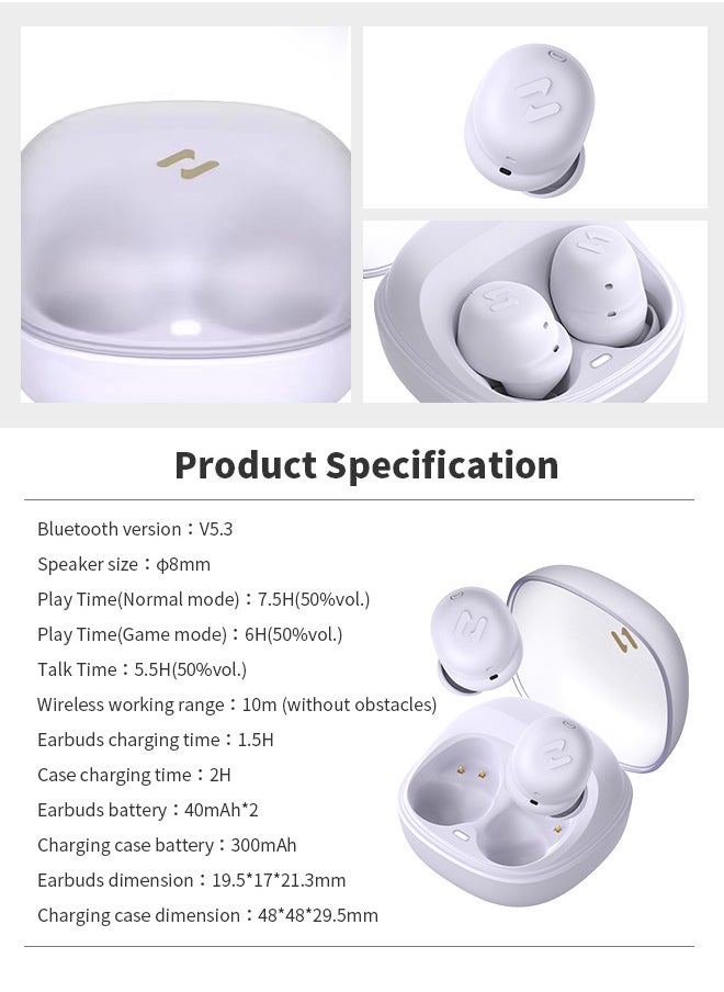 havit - Wireless Bluetooth Earbuds, High-Fidelity Stereo, ENC Noise Reduction System, Suitable for Various Smartphones - Image 1