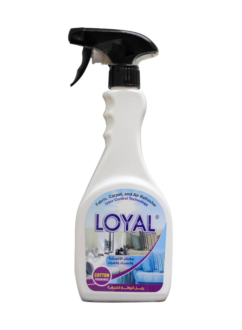 Loyal Fabric Carpet And Air Freshener Cotton Fragrance 500 ml - - Image 1