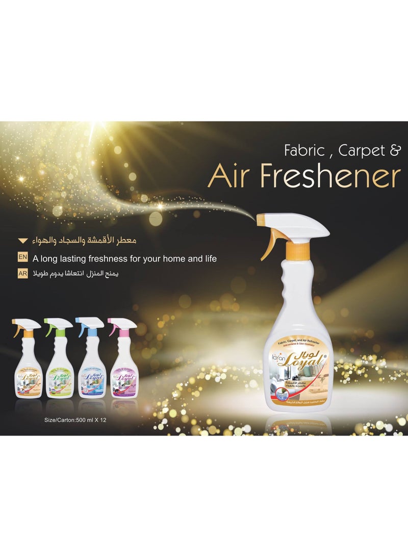 Loyal Fabric Carpet And Air Freshener Cotton Fragrance 500 ml - - Image 3