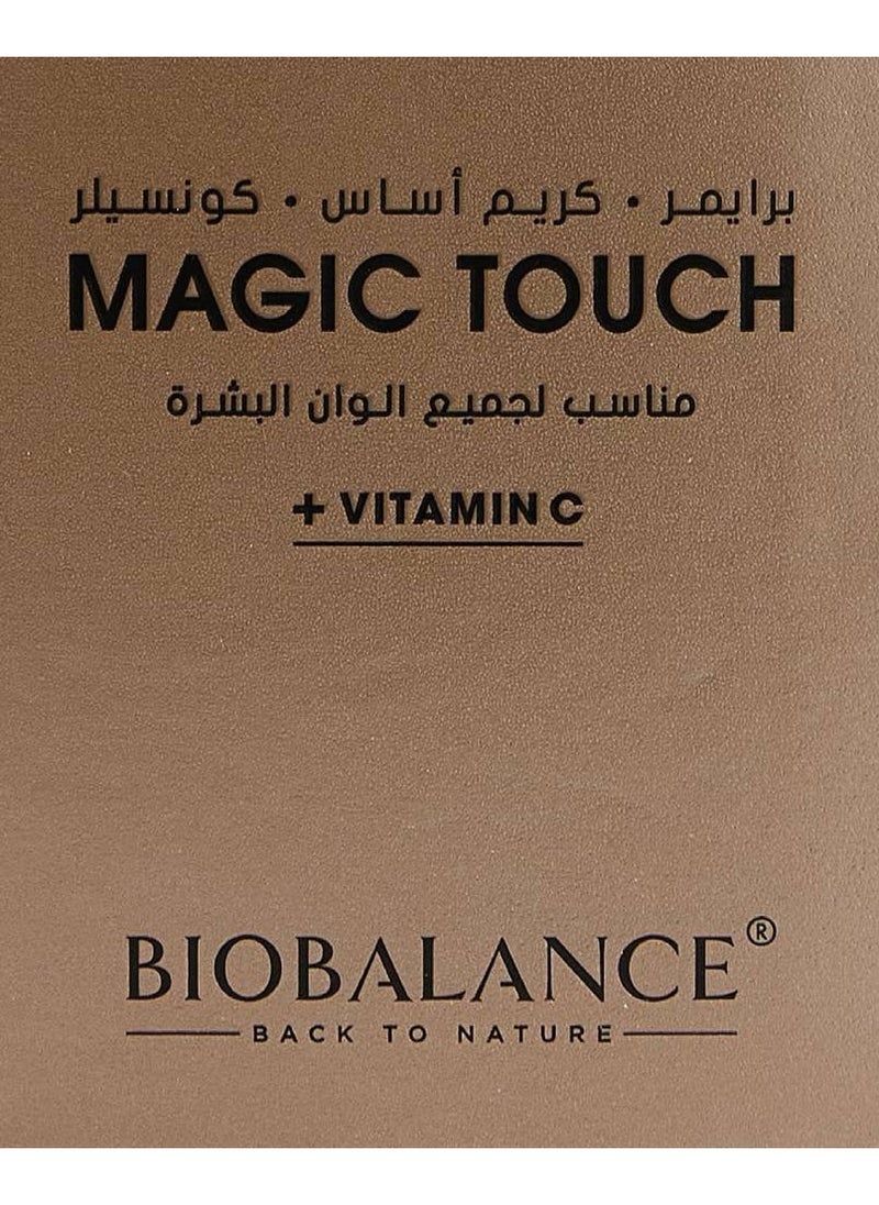 برايمر كريم أساس وخافي عيوب ماجيك تاتش فيتامين سي