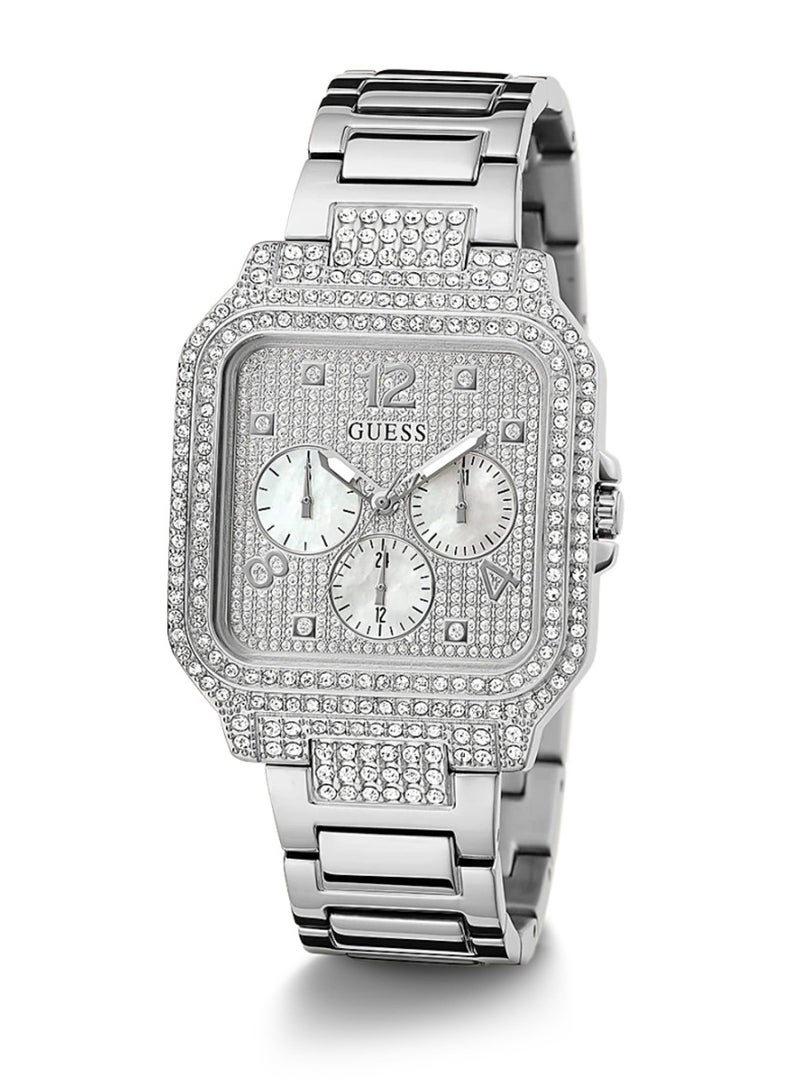GUESS Women's Quartz Analog Silver Tone Case Watch GW0472L1 - 35mm - Image 5