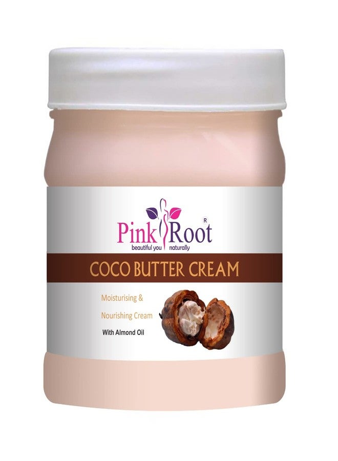 Pink Root Cocoa Butter Cream 500gm with Strawberry Scrub 500gm - Image 2