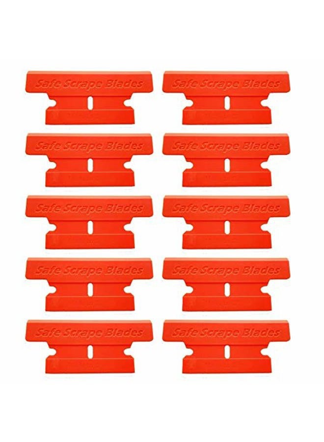 MINISCRAPER® Plastic Razor Blades, T Blade 50% Wider 20 Pack - Image 5