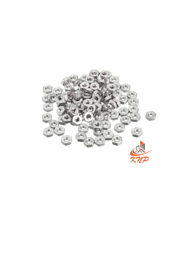 كنب صواميل سداسية فولاذية - عبوة من 100 (M6) - Image 2