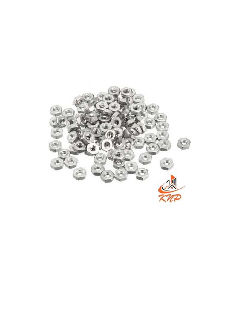 كنب صواميل سداسية فولاذية - عبوة من 100 (M6) - Image 3