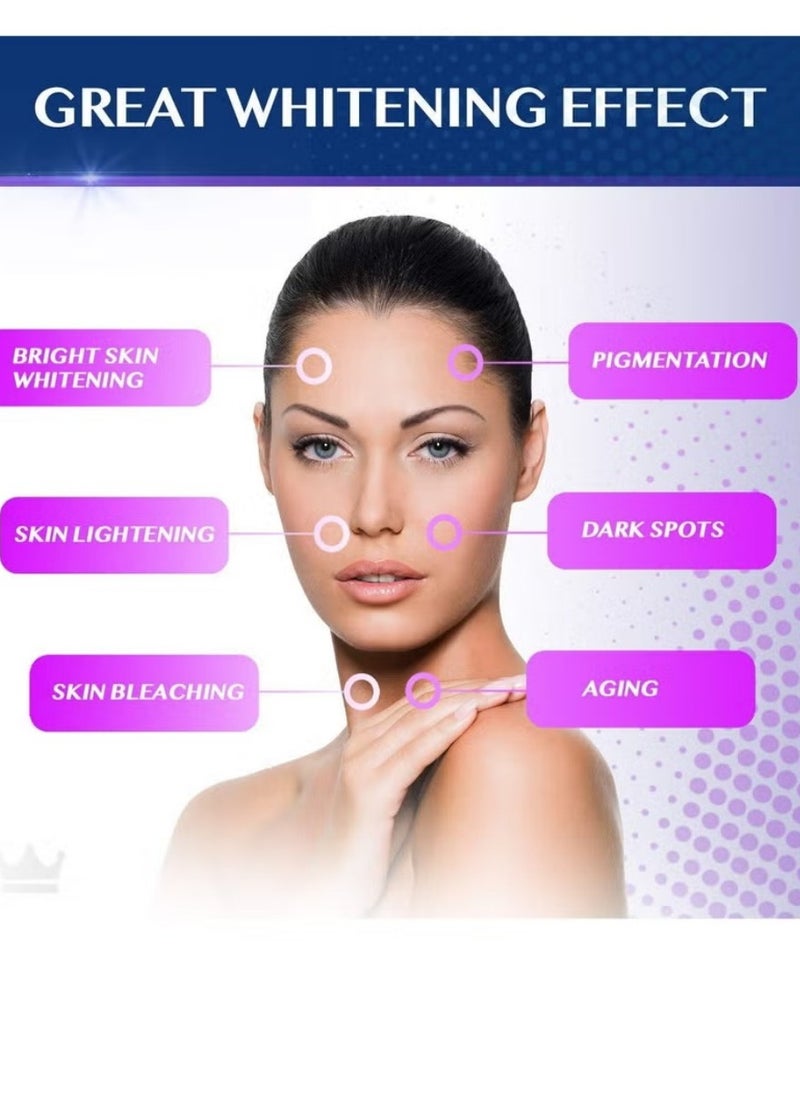 SKIN - Glutathione Whitening Pills - 90 Capsules 2000mg Glutathione - Effective Skin Lightening Supplement - Dark Spots, Melasma & Acne Scar Remover, Hyperpigmentation Treatment - Anti-Aging Antioxidant - Image 1