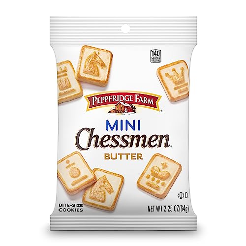 Pepperidge Farm Chessmen Minis Butter Cookies, 8 Snack Packs, 2.25-oz. Each (Pack of 8) - Image 5