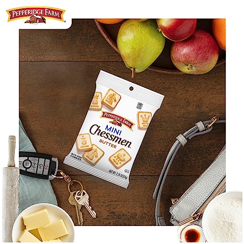 Pepperidge Farm Chessmen Minis Butter Cookies, 8 Snack Packs, 2.25-oz. Each (Pack of 8) - Image 3