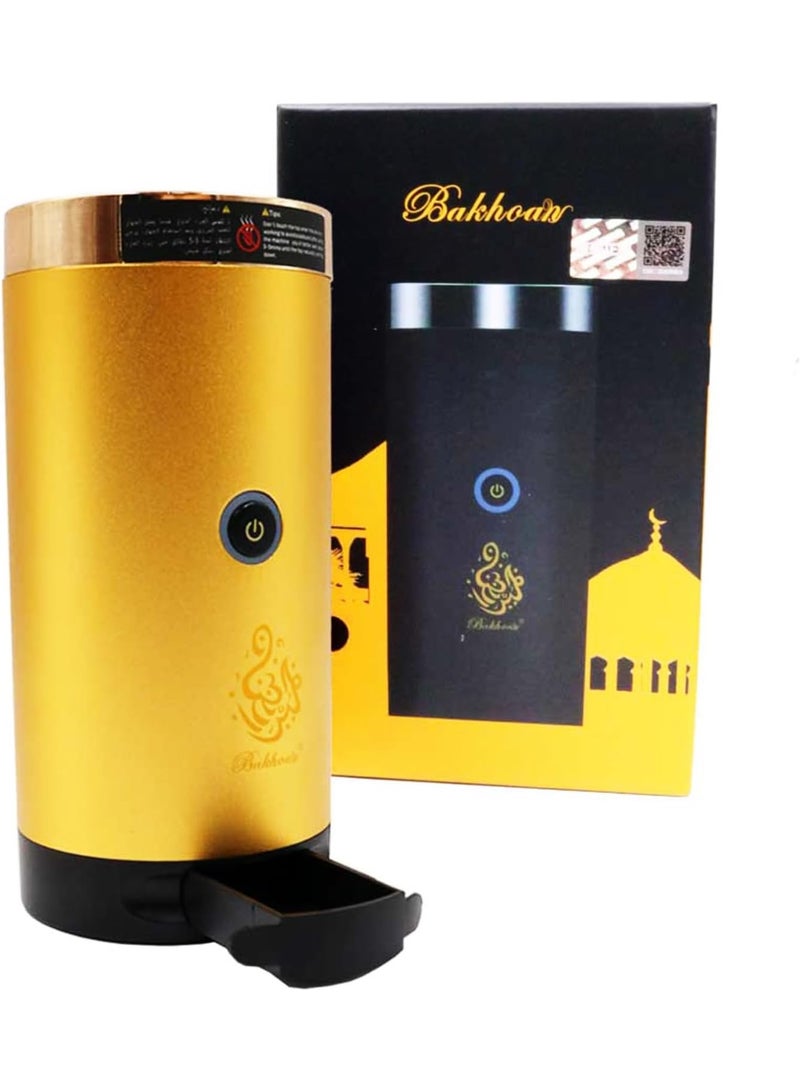 Bakhoor Electric Bukhoor Burner for Car & Home – USB Type-C Rechargeable Portable Mini Incense Burner - Image 1