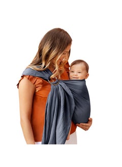 Ring Sling Wrap Carrier ; Handsfree Versatile Support Wrap For Mothers Fathers And Caregivers ; Breathable Baby Wrap Carrier For Newborns Infants & Toddlers ; Supports 833 Lbs ; Flint - pzsku/Z6B32FE9DDA3A88F74F89Z/45/_/1698500786/7f9bb1ab-5010-4b9b-b04f-f05588324caa