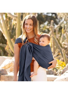 Ring Sling Wrap Carrier ; Handsfree Versatile Support Wrap For Mothers Fathers And Caregivers ; Breathable Baby Wrap Carrier For Newborns Infants & Toddlers ; Supports 833 Lbs ; Flint - pzsku/Z6B32FE9DDA3A88F74F89Z/45/_/1698500790/91c70e3a-5f44-4679-b3b7-46ff5b308c0c