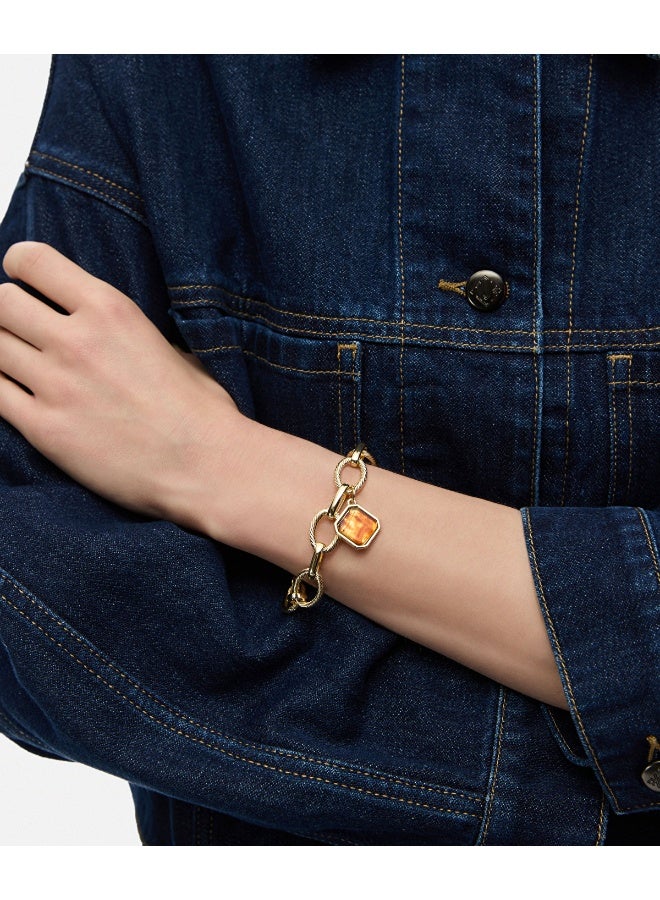 Ipekyol Metal Bracelet With Resin Stone  - Image 2