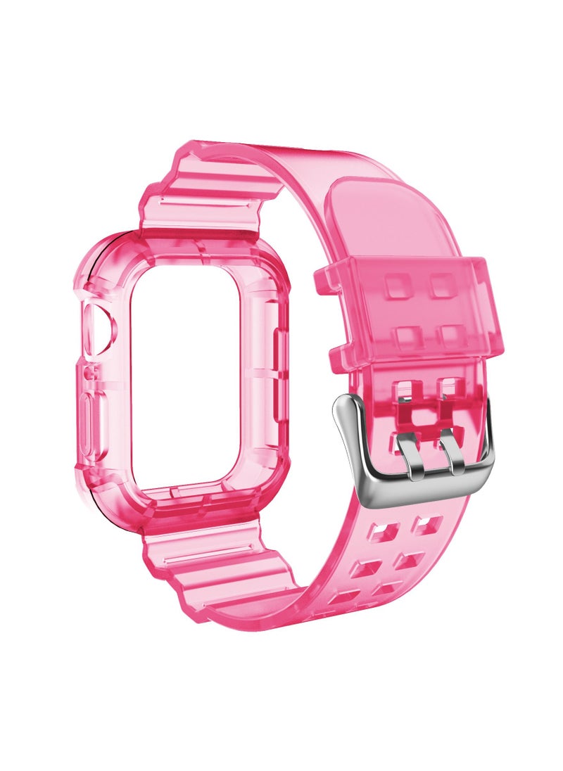 Generic - Silicone Watch Band - Case Shockproof For Apple Watch Series 6/5/4/3/2/1 - Image 1